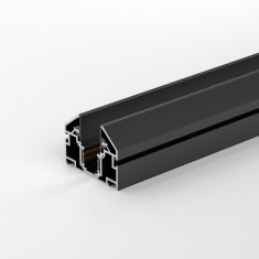 Slim Magnetic Шинопровод в натяжной потолок с декоративными вставками черный (2м) 85204/00 85204/00 &mdash; Multielectrika