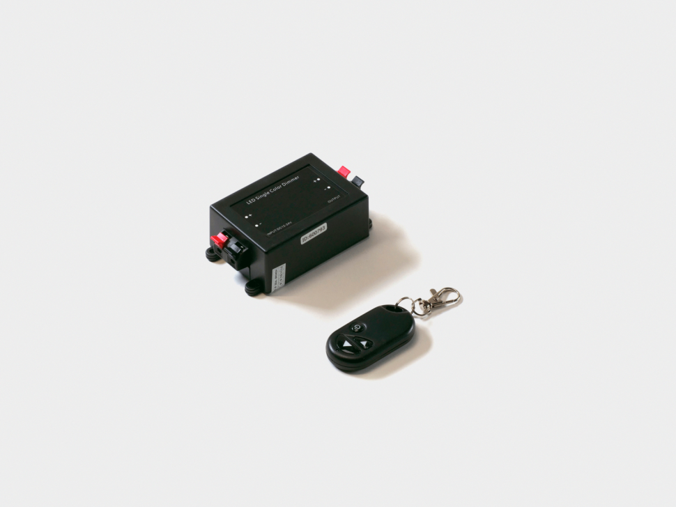 Диммер радио с брелоком 8А 12V/ 24V, RF-DIM-3-8A фото 1 — Multielectrika