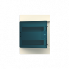 Распределительный шкаф ABB Mistral41, 24 мод., IP41, навесной, термопласт, зеленая дверь, 1SPE007717F0521 &mdash; Multielectrika