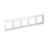 Рамка на 5 постов Systeme Electric AtlasDesign Air белый фото 1 — Multielectrika