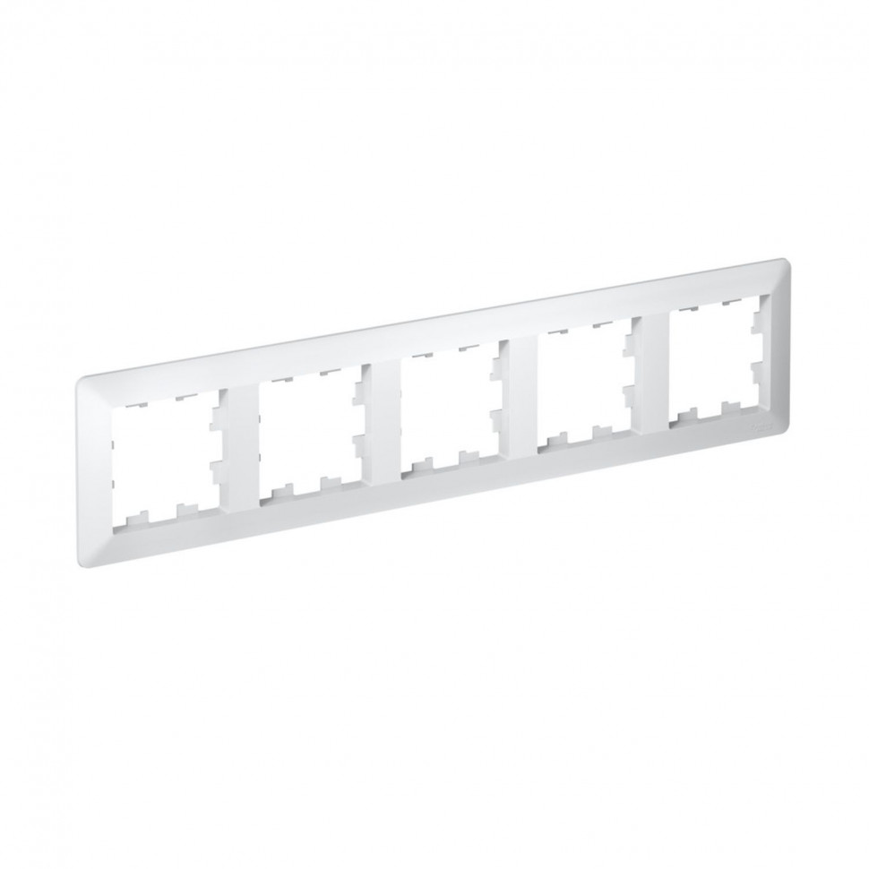 Рамка на 5 постов Systeme Electric AtlasDesign Air белый фото 1 — Multielectrika