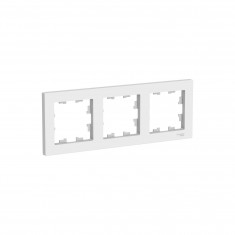 Рамка на 3 поста Systeme Electric AtlasDesign лотос &mdash; Multielectrika