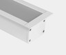 Алюминиевый профиль Design LED LE 4932, 2500 мм, белый