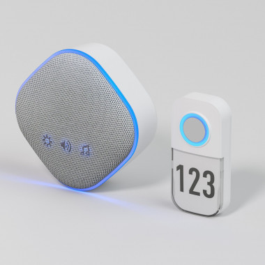 Звонок беспроводной 36M IP20 DBQ29M WL белый — Multielectrika