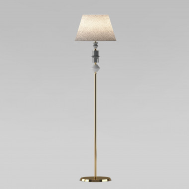 Торшер с декором из керамики 109012 — Multielectrika