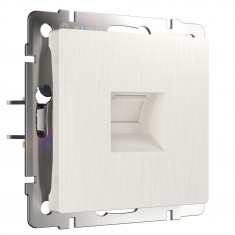 Розетка Ethernet RJ-45 (перламутровый рифленый) W1181013 &mdash; Multielectrika