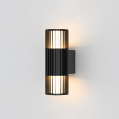 Уличный настенный светильник Entero (35189/W) 3000K черный 35189/W черный &mdash; Multielectrika