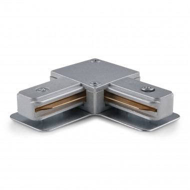 Basic System Коннектор угловой для шинопровода серебристый TRC-1-1-L-CH — Multielectrika