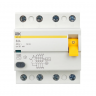 УЗО ВД1-63 4Р 63А 30мА тип AC IEK MDV10-4-063-030