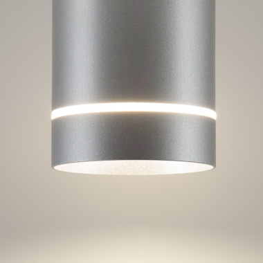 Накладной потолочный  светодиодный светильник DLR021 9W 4200K хром матовый — Multielectrika