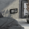 Рамка из металла на 2 поста АluMax черный алюминий W0023508 фото 4 &mdash; Multielectrika