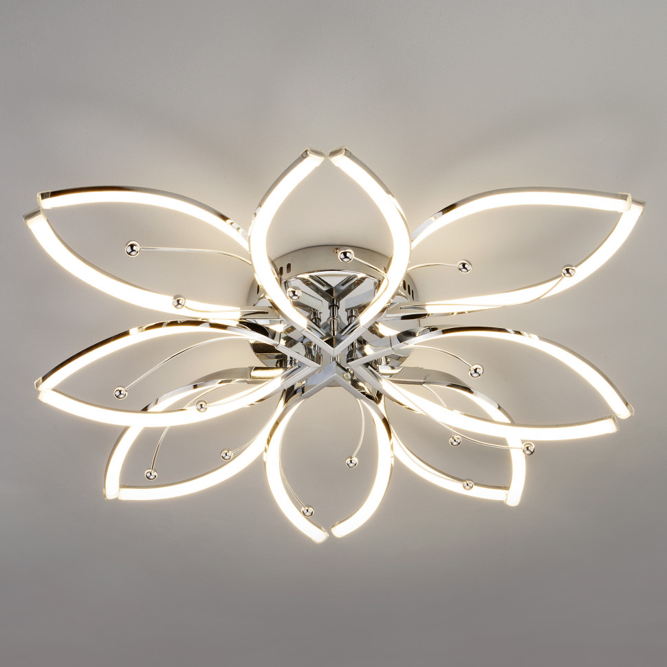 Светодиодный потолочный светильник 90092/8 хром фото 1 — Multielectrika