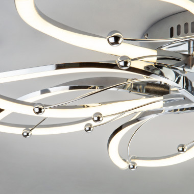 Светодиодный потолочный светильник 90092/8 хром — Multielectrika