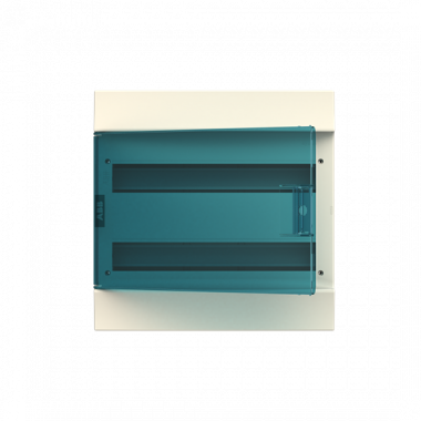 Распределительный шкаф ABB Mistral41, 36 мод., IP41, навесной, термопласт, зеленая дверь, 1SPE007717F0921 — Multielectrika