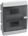 Корпус пластиковый IEK UNION Compact ЩРВ-П-18 IP41 черная прозрачная дверь фото 2 — Multielectrika Корпус пластиковый IEK UNION Compact ЩРВ-П-18 IP41 черная прозрачная дверь фото 2 — Multielectrika