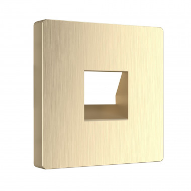 Накладка для телефонной розетки RJ11 (шампань рифленый) W1192010 &mdash; Multielectrika