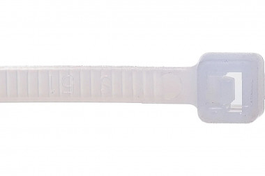 Стяжка кабельная нейлоновая Rexant 150x3,6мм, белая (100 шт/уп) — Multielectrika