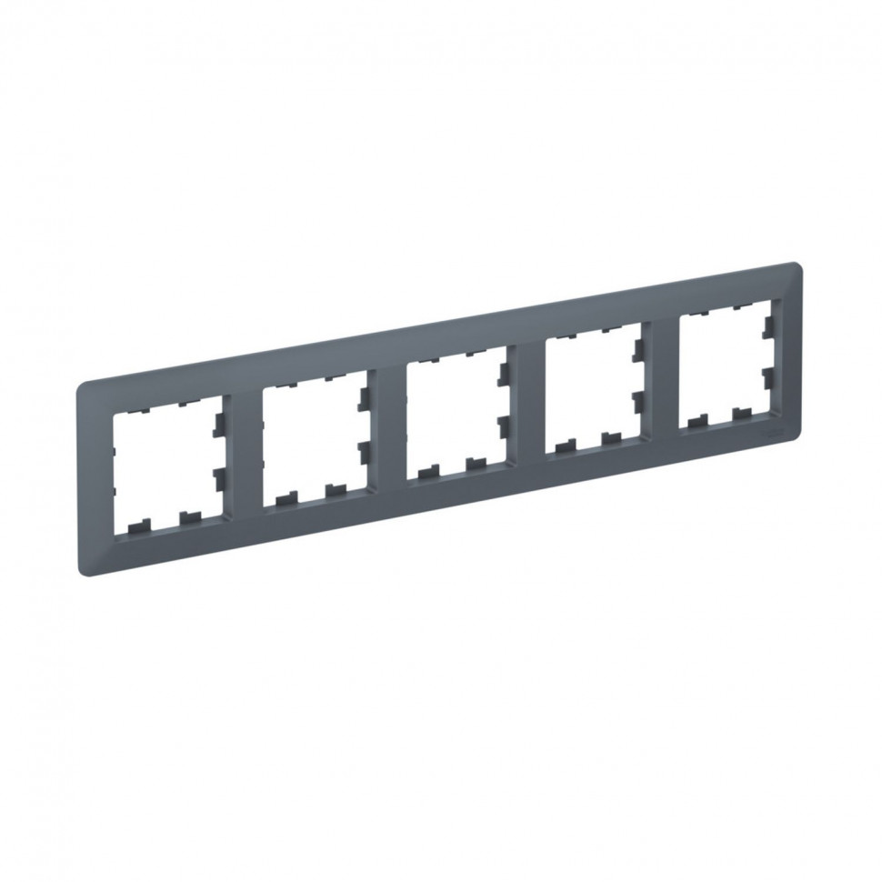 Рамка на 5 постов Systeme Electric AtlasDesign Air грифель фото 1 — Multielectrika