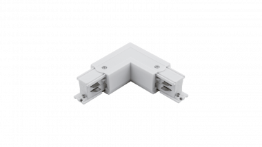 CN-3F-L-R-WH Коннектор для трековых систем, правый, белый — Multielectrika