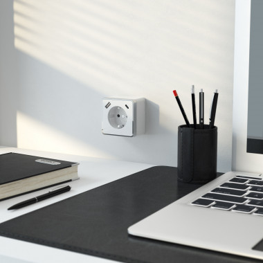 Розетка с заземлением, шторками и USB тип A+C Gallant белый W5071701 — Multielectrika