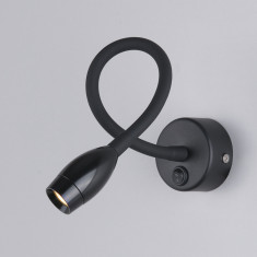 Светильник настенный регулируемый светодиодный BAND LED черный 3000К MRL LED 1116 черный &mdash; Multielectrika