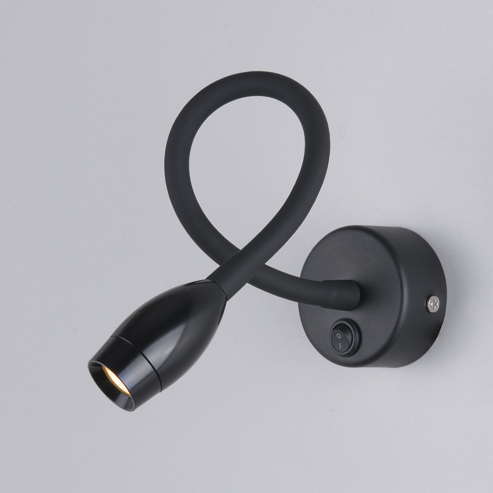 Светильник настенный регулируемый светодиодный BAND LED черный 3000К MRL LED 1116 черный фото 1 — Multielectrika