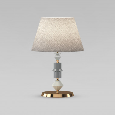 Настольный светильник с керамическим декором 108012 — Multielectrika