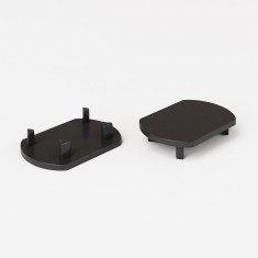 Slim Magnetic Заглушка для шинопровода Round (черный) (2шт) 85134/00 85134/00 &mdash; Multielectrika