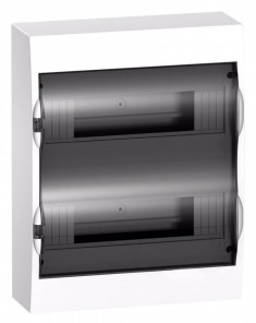 Корпус навесной Systeme Electric City9 Box с прозрачной дверцей 2ряд/24мод &mdash; Multielectrika