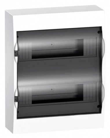 Корпус навесной Systeme Electric City9 Box с прозрачной дверцей 2ряд/24мод — Multielectrika