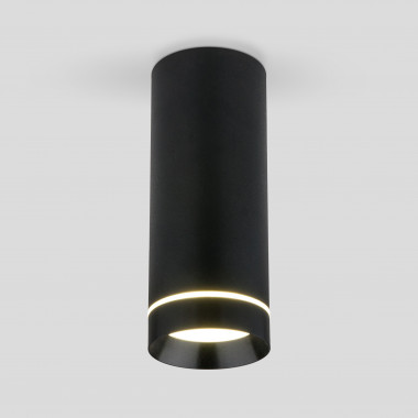 Накладной светодиодный светильник DLR022 12W 4200K черный матовый — Multielectrika