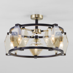 Умный потолочный светильник 60126/5 черный &mdash; Multielectrika