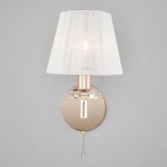 Настенный светильник с абажуром 60114/1 золото &mdash; Multielectrika