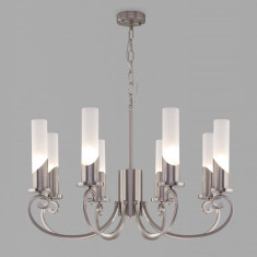 Умная классическая подвесная люстра 60117/8 никель &mdash; Multielectrika