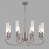 Умная классическая подвесная люстра 60117/8 никель фото 4 — Multielectrika