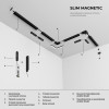 Slim Magnetic Заглушки для шинопровода в натяжной потолок 85204/00 черный 2 шт. 85206/00 фото 22 &mdash; Multielectrika