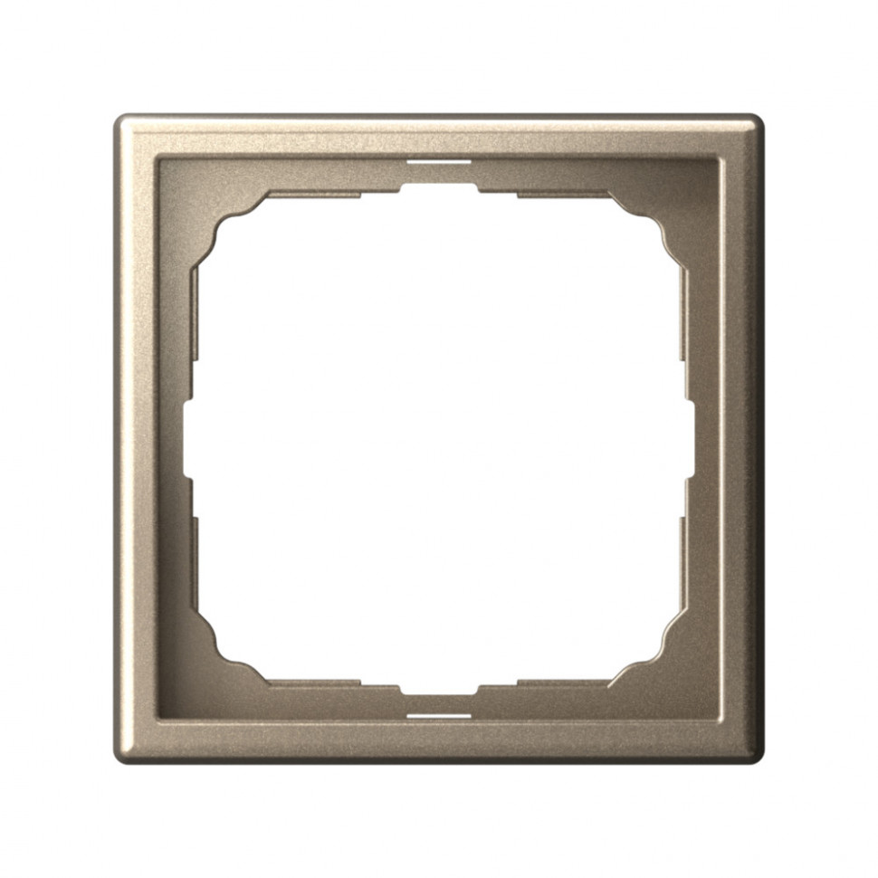 Рамка на 1 пост Systeme Electric ArtGallery шампань фото 1 — Multielectrika