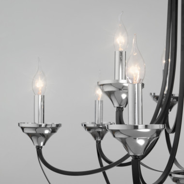 Подвесная люстра 60098/9 хром — Multielectrika