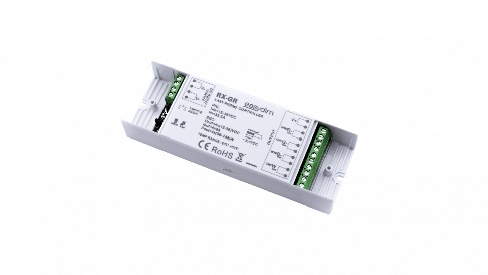 RX-GR Универсальный приемник повышенной мощности для светодиодных лент RGB, RGB+W, MIX фото 1 — Multielectrika