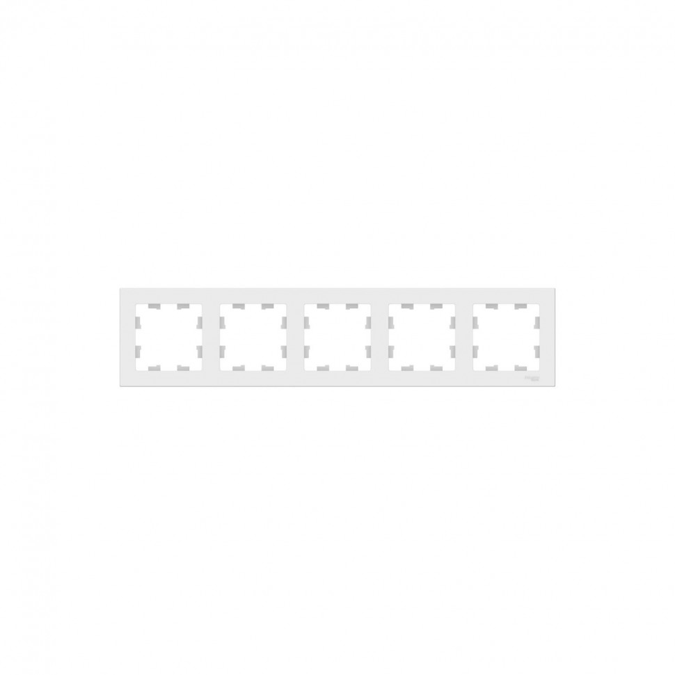 Рамка на 5 постов Systeme Electric AtlasDesign лотос фото 1 — Multielectrika