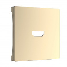 Накладка для розетки HDMI (шампань) WL11-HDMI-CP &mdash; Multielectrika