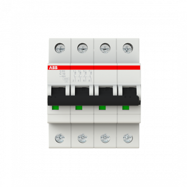 Автоматический выключатель четырехполюсный ABB S204 C10 2CDS254001R0104 — Multielectrika