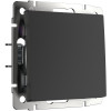 Кнопка звонка (черный матовый) W1114508 фото 1 &mdash; Multielectrika