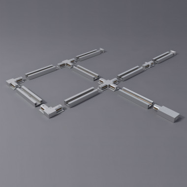 Basic System Коннектор прямой для  шинопровода серебристый TRC-1-1-I-CH — Multielectrika