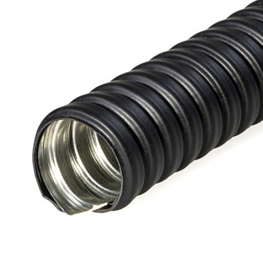 Металлорукав с протяжкой Пан-Электро Строитель в ПВХ оболочке (d=12) — Multielectrika