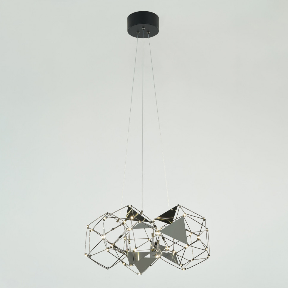 Подвесной светильник 90369/5 черный жемчуг фото 1 &mdash; Multielectrika
