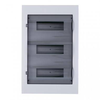 Корпус навесной Systeme Electric City9 Box с прозрачной дверцей 3ряд/36мод — Multielectrika