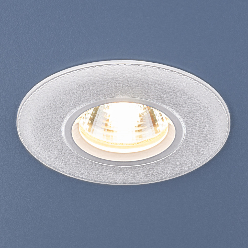 Встраиваемый точечный светильник 107 MR16 WH белый фото 1 — Multielectrika