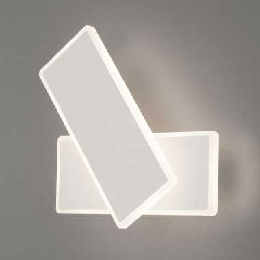 Настенный светодиодный светильник Twirl 90316/2 белый &mdash; Multielectrika