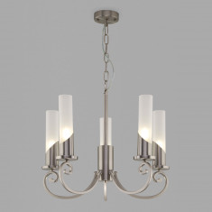 Умная подвесная люстра 60117/5 никель &mdash; Multielectrika